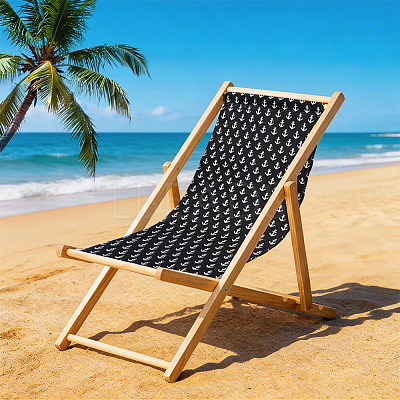 1Pc Anchor Pattern Chair Polycotton Cloth AJEW-GF0015-38H-1