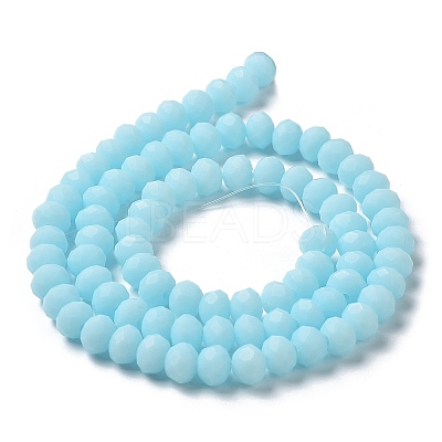 Glass Beads Strands EGLA-A034-P2mm-MD06-1
