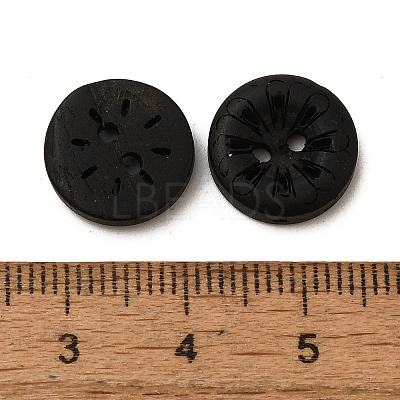 Carved 2-Hole Basic Sewing Buttons NNA0YZG-1