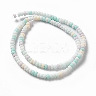 Handmade Frosted Porcelain Beads PORC-E017-01E-1