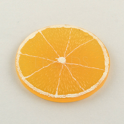 Resin Fruit Pendants RESI-R130-02-1
