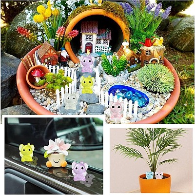 10Pcs Luminous Resin Display Decorations RESI-YW0004-11A-1