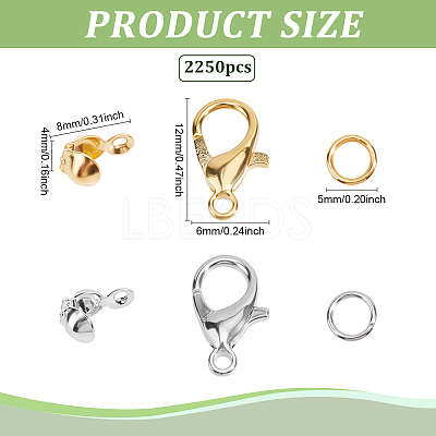 DIY Jewelry Making Findings Kits DIY-ME0001-35-1