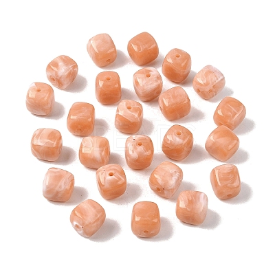 Opaque Acrylic Beads X-OACR-D320-01I-1