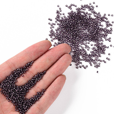 12/0 Grade A Round Glass Seed Beads SEED-Q007-F41-1