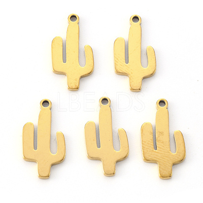 PVD Vacuum Plating 201 Stainless Steel Pendants X-STAS-N092-103G-1