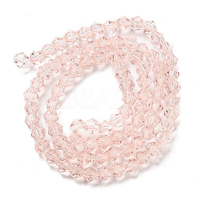 Transparent Glass Beads Strands EGLA-A039-T3mm-D26-1