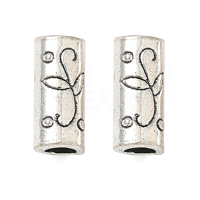 Tibetan Style Alloy Beads TIBEB-L008-09AS-1