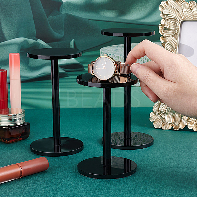 3Pcs 3 Sizes Acrylic Display Stand Risers ODIS-WH0025-86-1