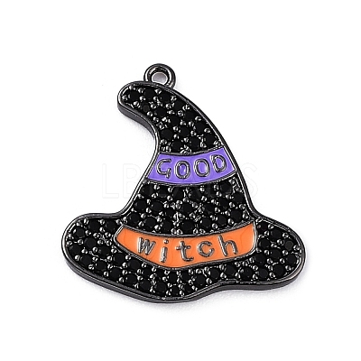 Rack Plating Brass Cubic Zirconia Pendants KK-D031-07-1