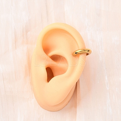 C-Shaped 304 Stainless Steel Cuff Earrings EJEW-A131-04C-G-1