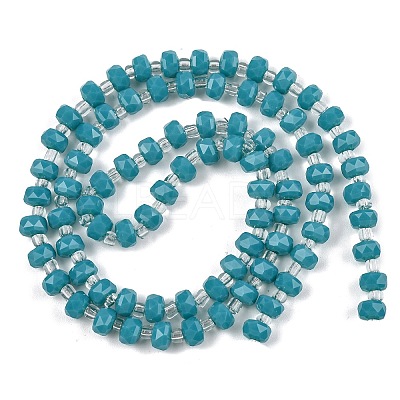 Mixed Styles Glass Beads Strands GLAA-P076-01-1