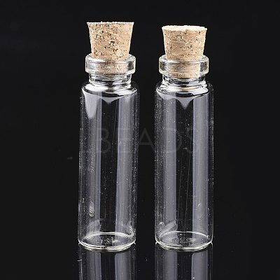 Glass Jar Glass Bottles Bead Containers AJEW-S074-01C-1
