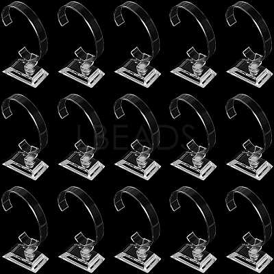 C Shaped ABS Plastic Single Bracelet Display Stands BDIS-WH20001-03A-1
