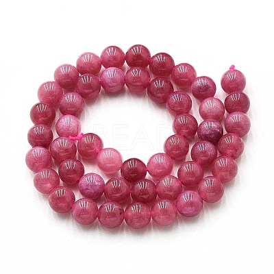 Natural Quartz Beads Strands G-N355-8mm-50-1
