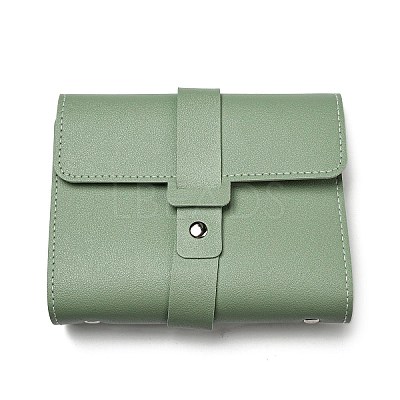 PU Imitation Leather Earring Storage Bags EDIS-E012-01B-1