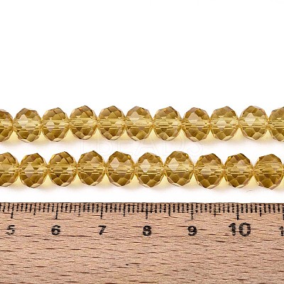 Glass Beads Strands EGLA-A034-T8mm-D03-1