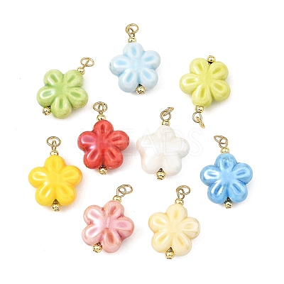 Handmade Porcelain Pendants PALLOY-JF06062-1