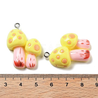 Resin Pendants RESI-Z031-01D-1