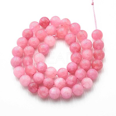 Natural Quartz Beads Strands G-N355-8mm-61-1