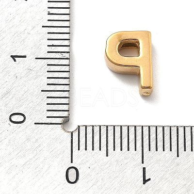 Ion Plating(IP) 304 Stainless Steel Charms STAS-R138-07G-P-1