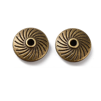Tibetan Style Alloy Beads FIND-Q094-25AB-1