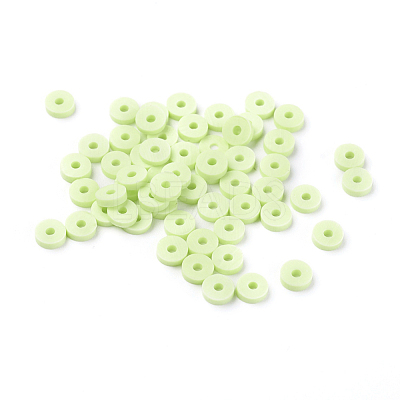 Handmade Polymer Clay Beads CLAY-R067-4.0mm-24-1