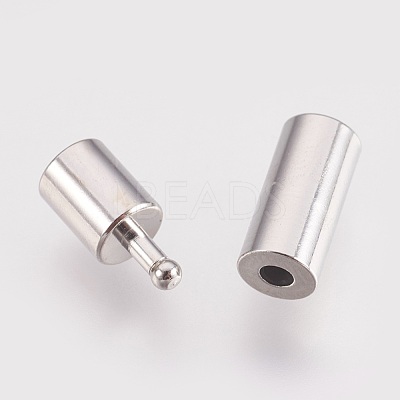 Brass Bayonet Clasps KK-P149-08A-1