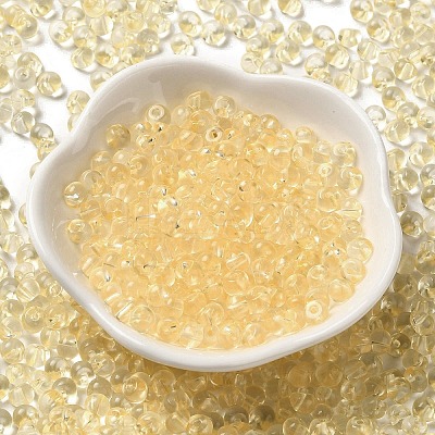 Transparent Acrylic Beads X-MACR-K359-02D-1