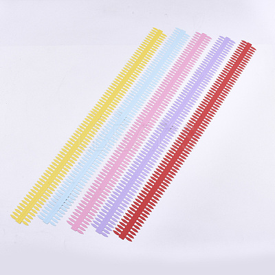 DIY Flower Paper Quilling Strips DIY-T002-06-1