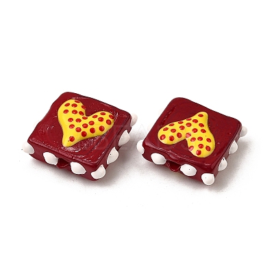 Handmade Lampwork Enamel Beads LAMP-S079-09F-1