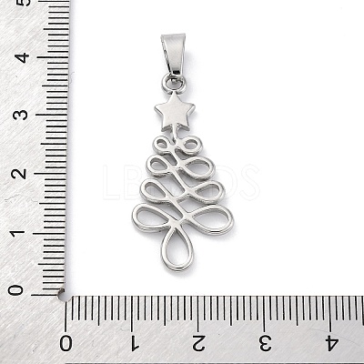 Non-Tarnish 304 Stainless Steel Pendants LS-STAS-P209-45P-1
