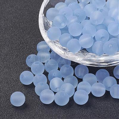 Transparent Acrylic Beads PL704-C54-1