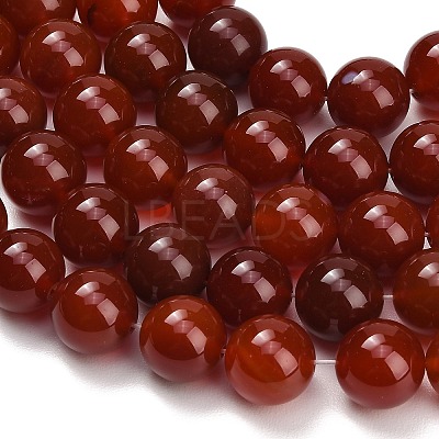 Natural Carnelian Beads Strands GG-CBA1CAF-A01-14mm-1
