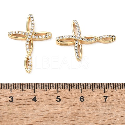 SHEGRACE Brass Clear Cubic Zirconia Pendants XGRQ3K113-566G-1