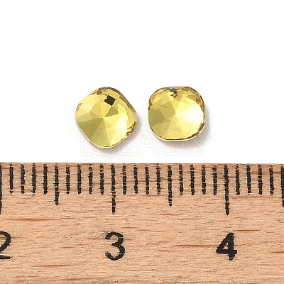 Glass Rhinestone Cabochons RGLA-P037-07A-D226-1