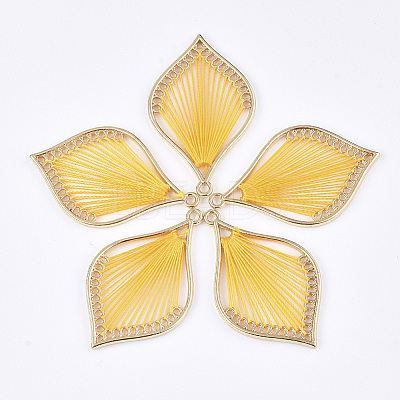 Cotton Thread Woven Pendants X-FIND-S306-03-M-1