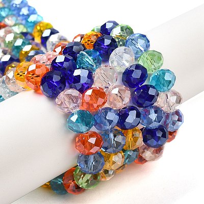 Glass Beads Strands EGLA-A034-M10mm-46-1