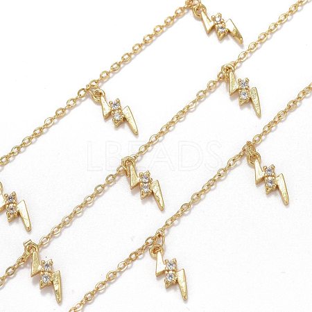 Handmade Brass Cable Chains CHC-I036-23G-1