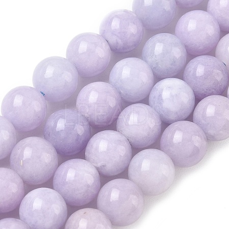 Dyed Natural Malaysia Jade Beads Strands G-G021-02C-27-1