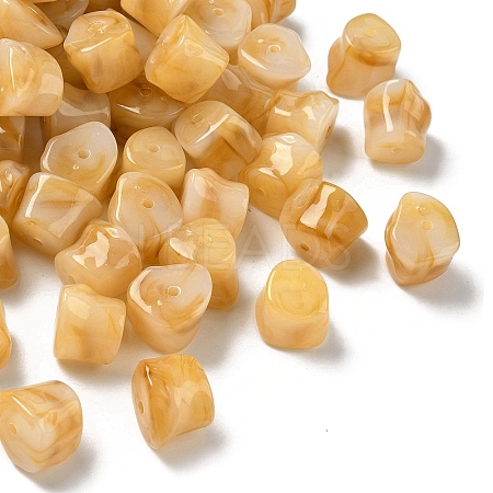 Acrylic Imitation Gemstone Beads MACR-K359-67I-1