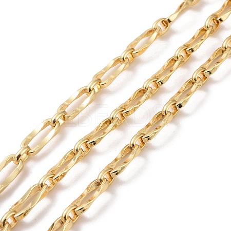 Brass Oval Link Chains CHC-K013-07G-1