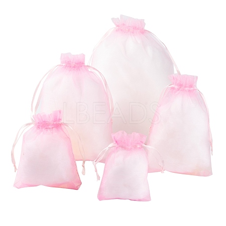 5 Style Organza Gift Bags with Drawstring OP-LS0001-01A-1