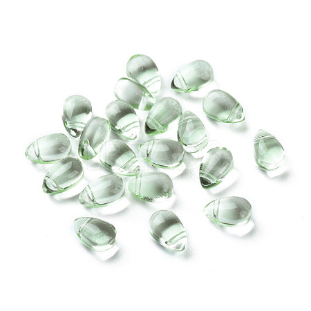 Transparent Glass Beads X-GGLA-M004-05A-02-1