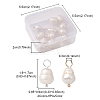 12Pcs 2 Colors Natural Cultured Freshwater Pearl Pendants FIND-YW0003-64-4
