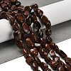 Natural Mahogany Obsidian Beads Strands G-P497-01E-87-2