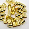 Brass Cord Ends KK-D219-16x14-G-2