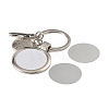 Football Alloy Sublimation Blanks Keychains AL-CBAF9A1-02P-04-2