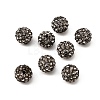 Polymer Clay Rhinestone Beads RB-C1438-10mm-A12-1