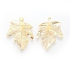 Autumn Theme Iron Filigree Pendants LS-X-IFIN-F158-41G-2
